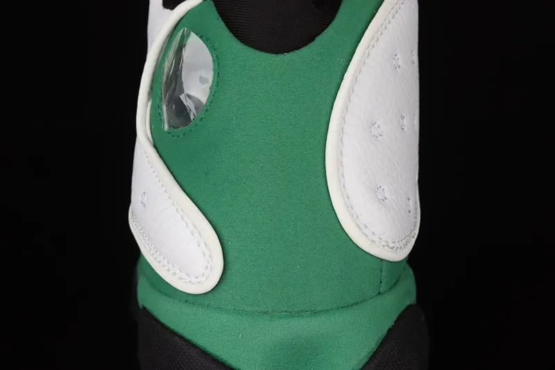 All categories Air Jordan Jordan series basketball shoes Air Jordan 13 G version Air Jordan 13 Retro AJ13 white and green 414571-113
